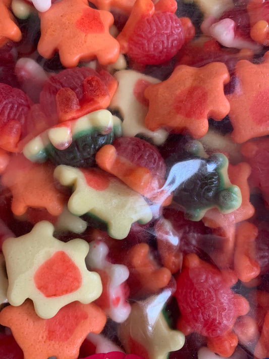 Jelly filled turtles 100g