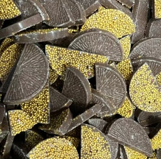 Chocolate orange slices 100g