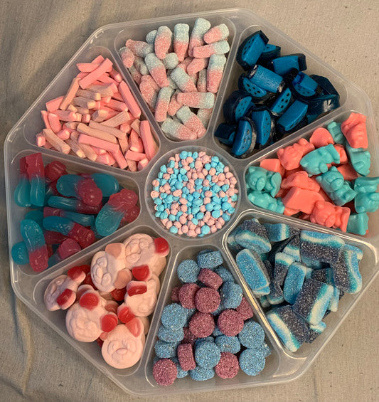 Gender reveal platter