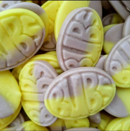 Mini caramel and banana bubs 100g