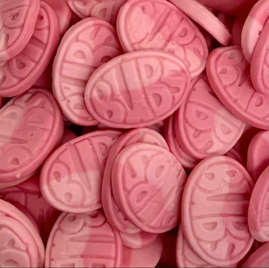 Strawberry and pomegranate bubs 100g