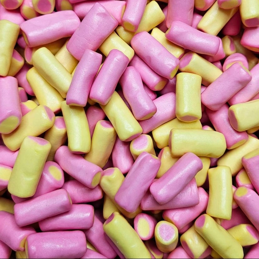 Haribo rhubarb and custard 100g